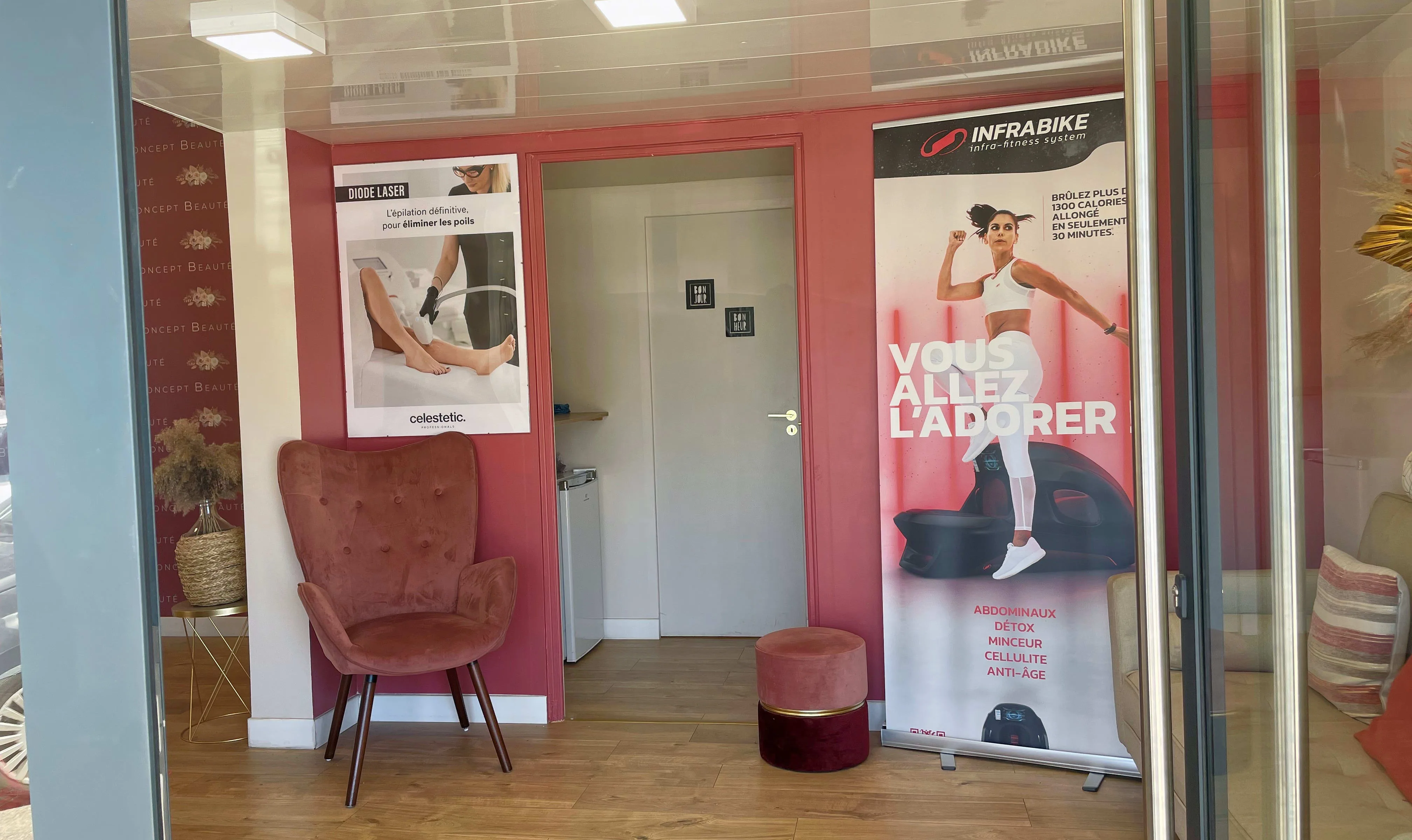 CONCEPT BEAUTÉ ET INFRABIKE (VÉLO INFRAROUGE)