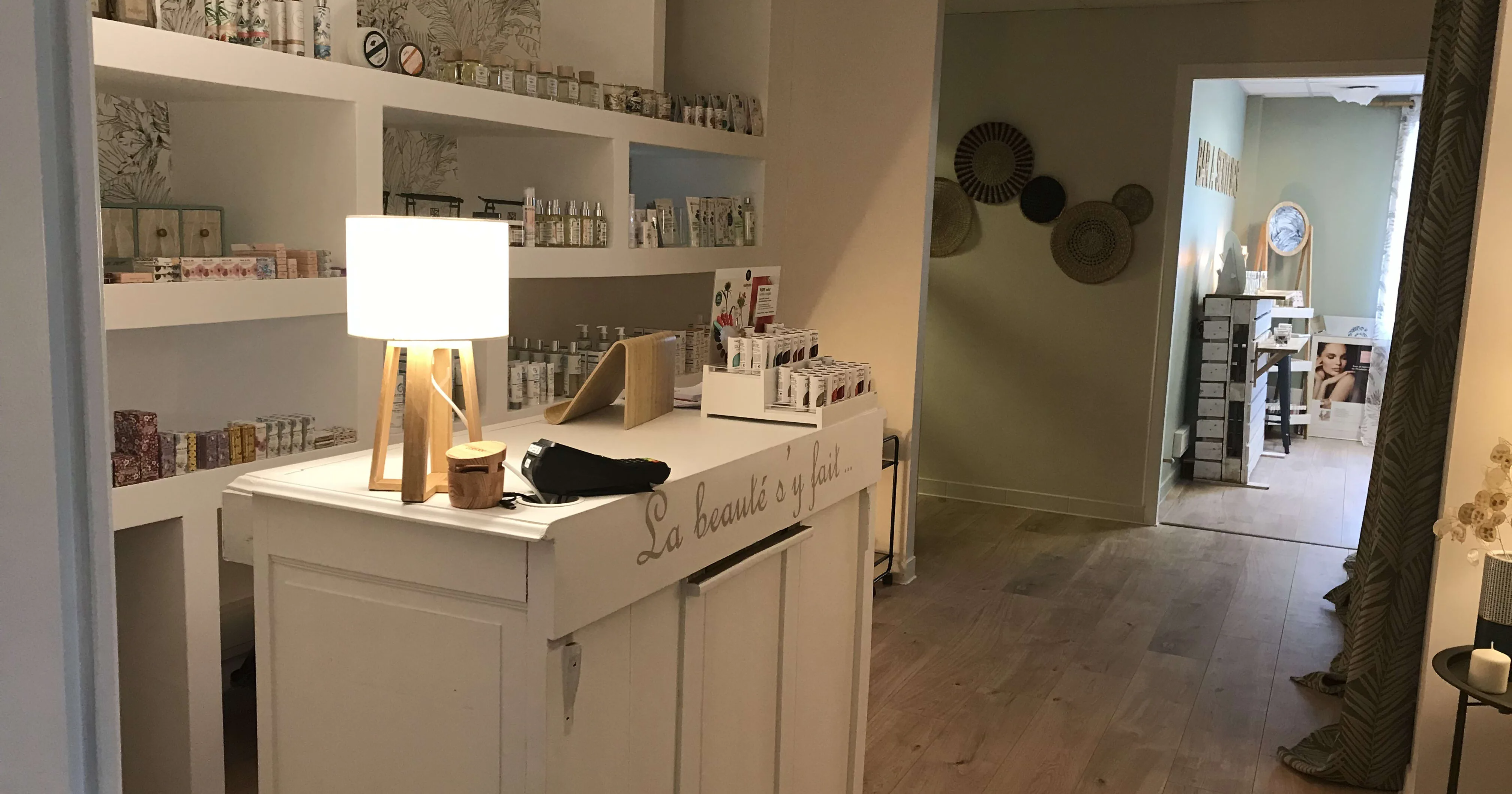 La beauté s’y fait