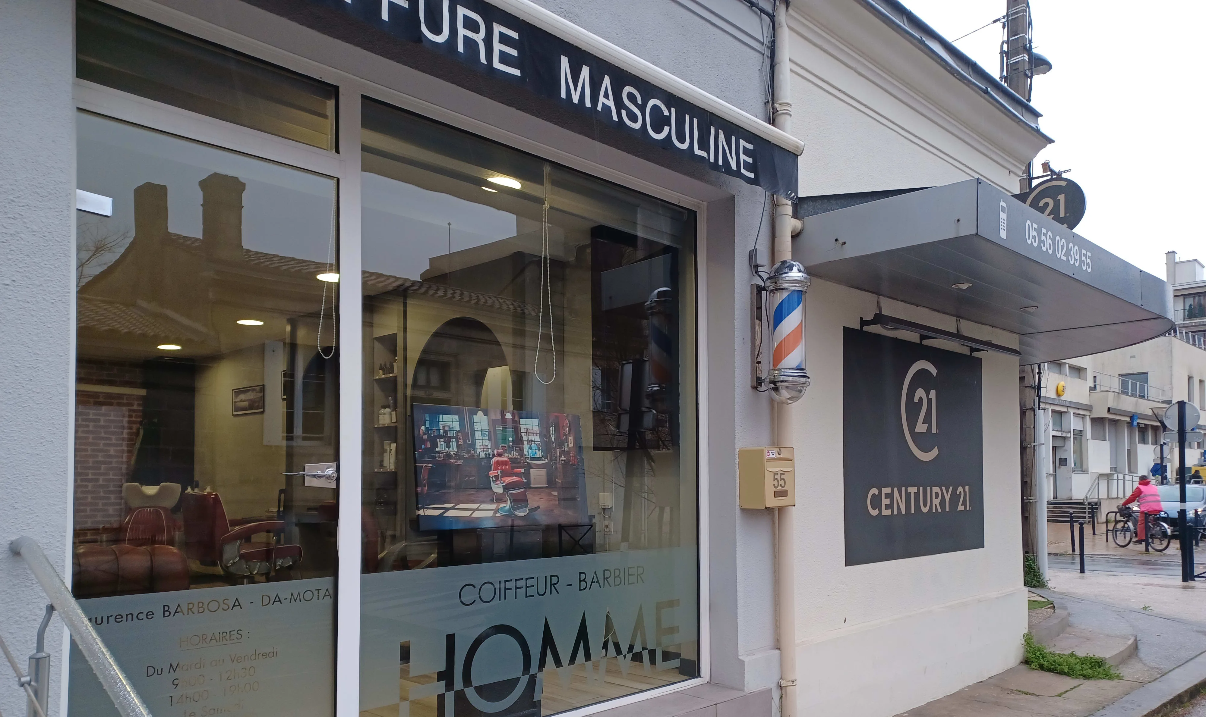 Laurence Barbosa-Da-Mota coiffure homme