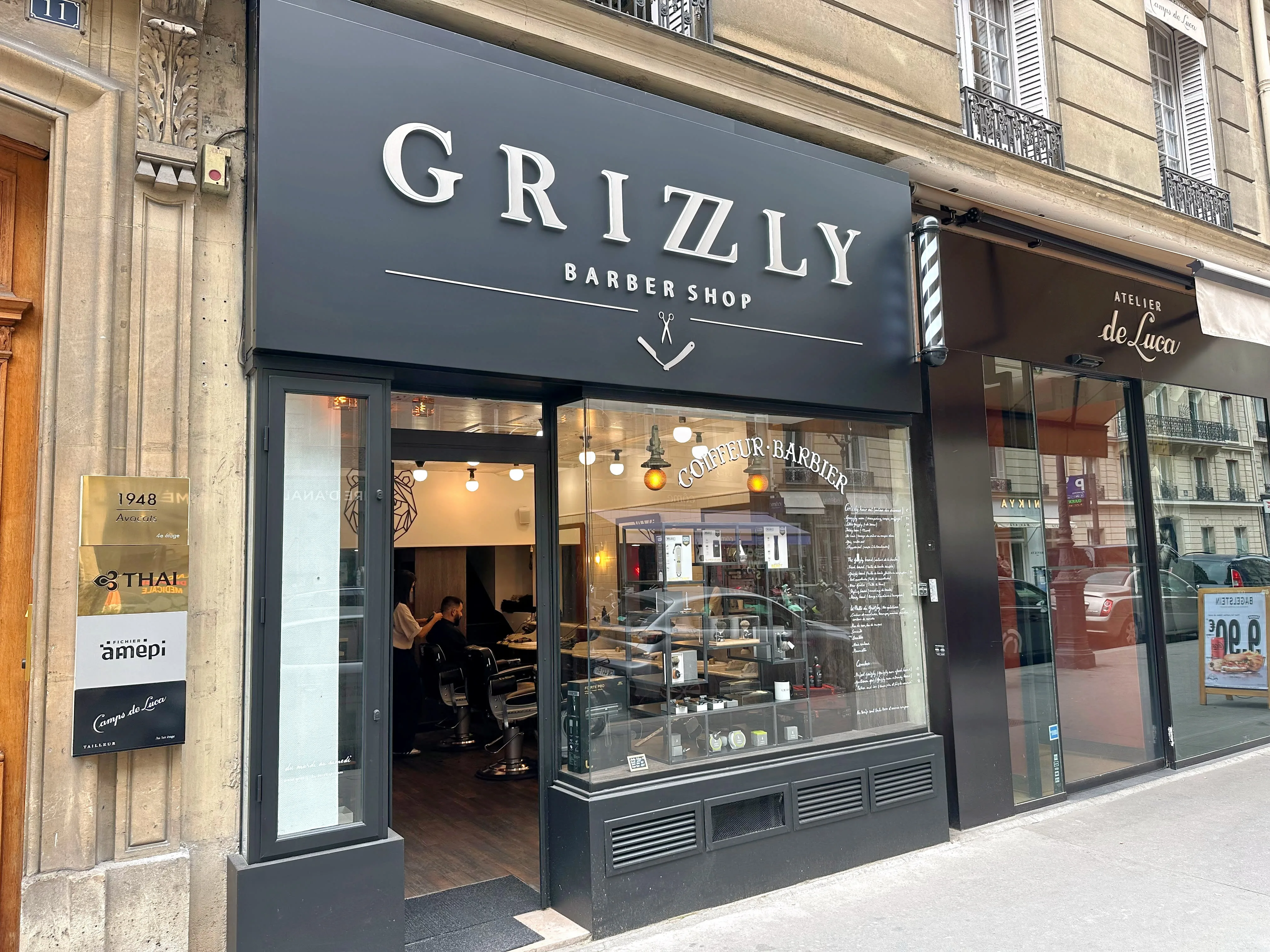 Grizzly Barber Shop - Paris 01